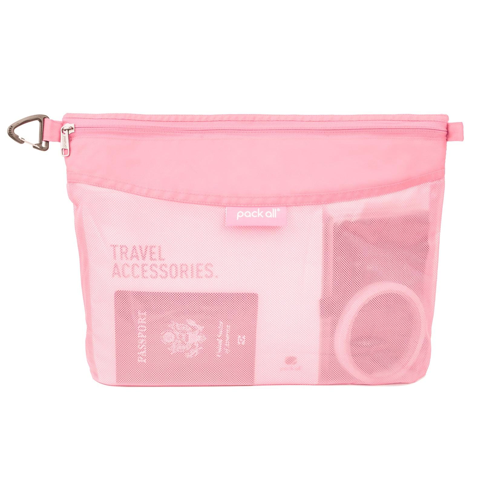 収納ポーチ ジッパー式ファイルバッグ メッシュポーチ - pack all (Japan)
