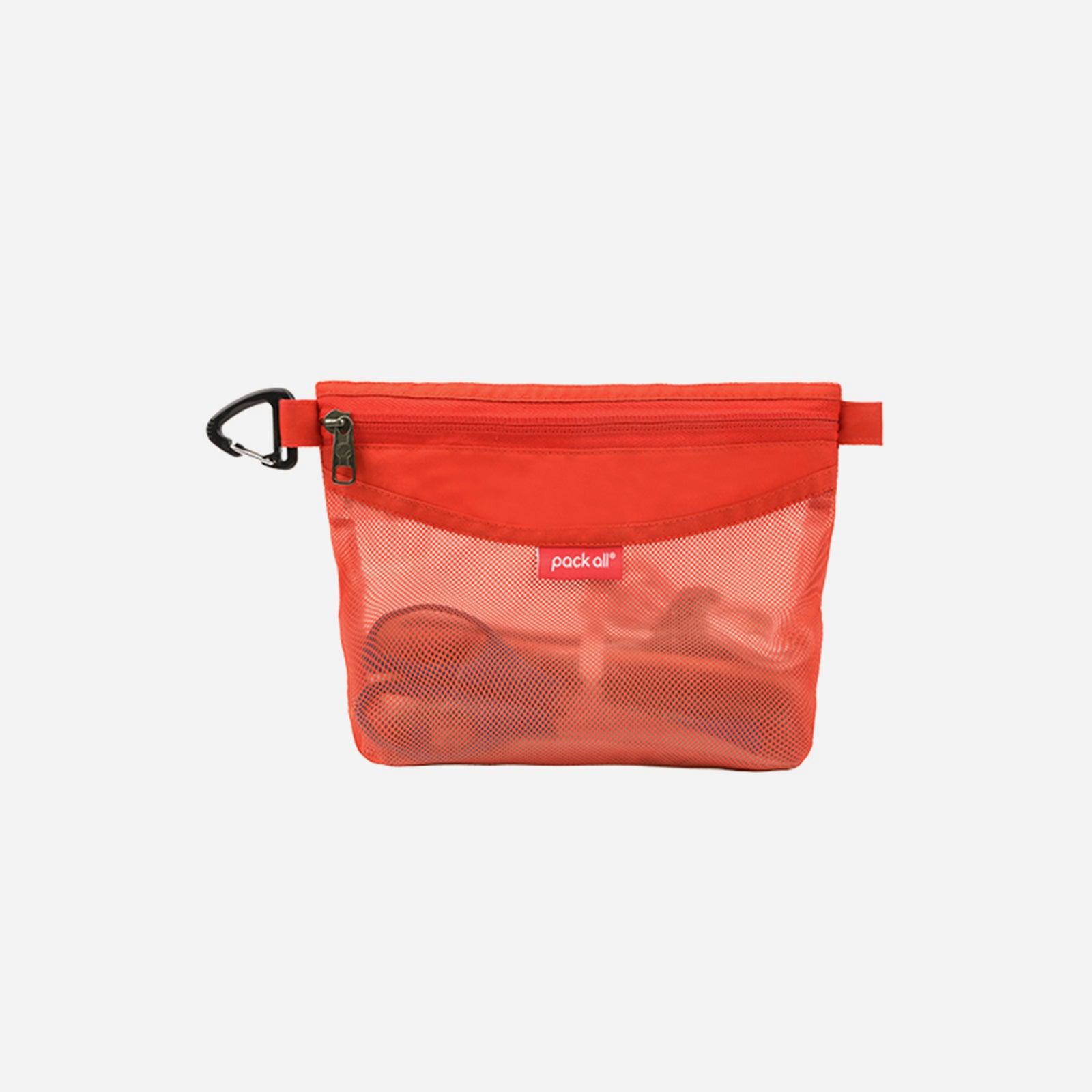 収納ポーチ ジッパー式ファイルバッグ メッシュポーチ - pack all (Japan)