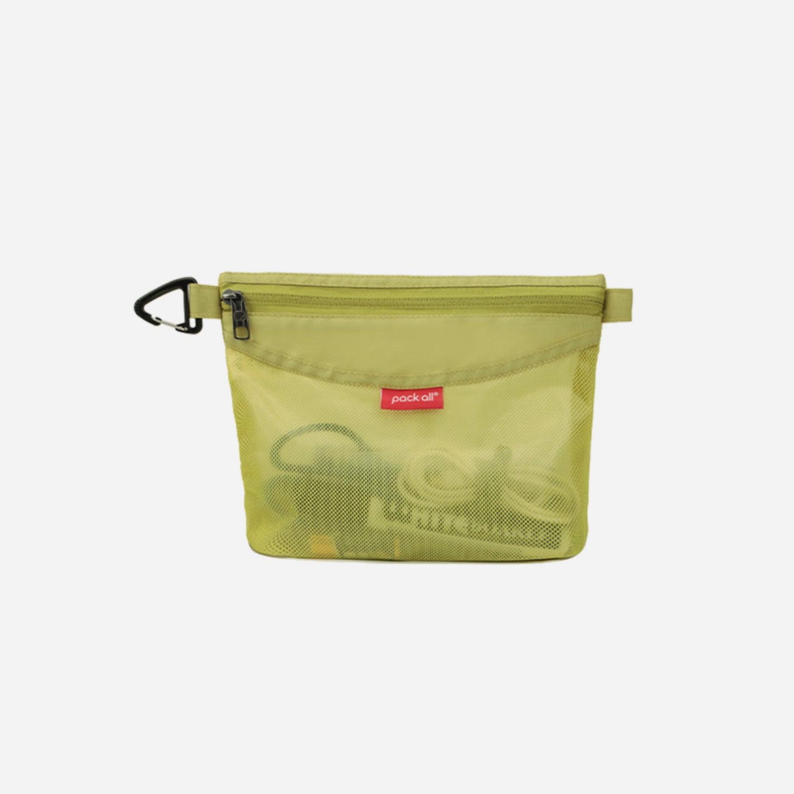 収納ポーチ ジッパー式ファイルバッグ メッシュポーチ - pack all (Japan)