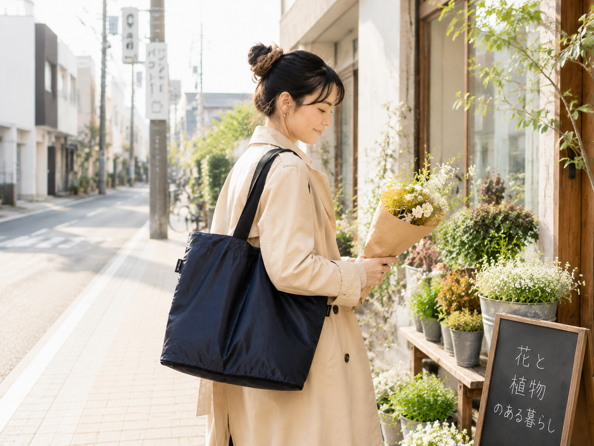 pack all日常生活で使える旅行用品のライフスタイルイメージ
